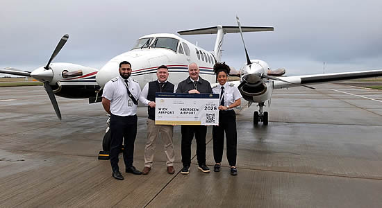 Air Charter Scotland restores Wick-Aberdeen-Wick lifeline air link Air Charter Scotland restores Wick-Aberdeen-Wick lifeline air link