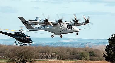 Vertical Aerospace achieves historic piloted thrustborne transition Vertical Aerospace achieves historic piloted thrustborne transition