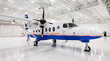 Cessna SkyCourier to support expanded inter-island service for AIR Marshall Islands Cessna SkyCourier to support expanded inter-island service for AIR Marshall Islands