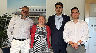 The ACS Monaco launch team. The ACS Monaco launch team.