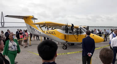 Electra completes first urban flight of hybrid-electric ultra-short aircraft in downtown Charleston Electra completes first urban flight of hybrid-electric ultra-short aircraft in downtown Charleston