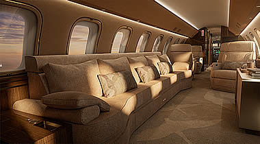 Where fashion meets flight: Bombardier and Elie Saab unveil bespoke Global 8000 interior Where fashion meets flight: Bombardier and Elie Saab unveil bespoke Global 8000 interior