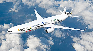 Electra’s NASA AACES 2050 airliner concept with targeted electrification could deliver up to a 17% efficiency improvement. Electra’s NASA AACES 2050 airliner concept with targeted electrification could deliver up to a 17% efficiency improvement.
