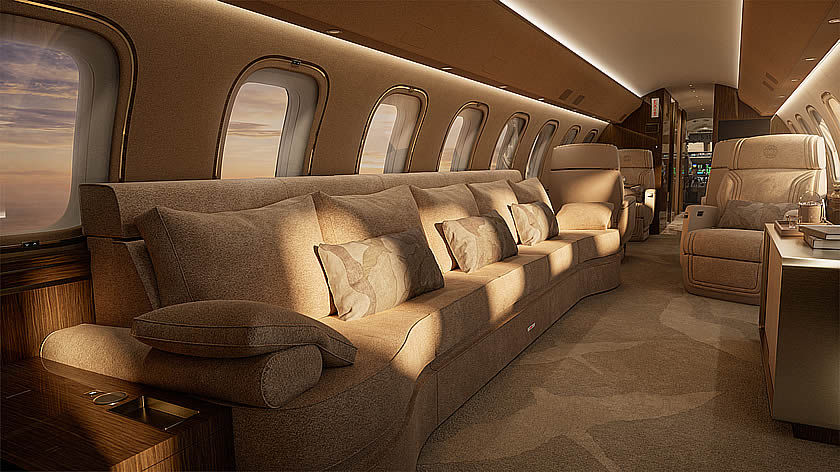 Where fashion meets flight: Bombardier and ELIE SAAB unveil bespoke Global 8000 interior Where fashion meets flight: Bombardier and ELIE SAAB unveil bespoke Global 8000 interior