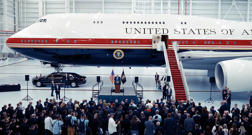 A new Air Force One, courtesy of Qatar