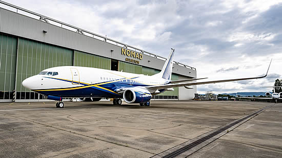 Nomad Technics redelivers Action Aviation BBJ following 12-year inspection and major cabin, connectivity upgrades Nomad Technics redelivers Action Aviation BBJ following 12-year inspection and major cabin, connectivity upgrades