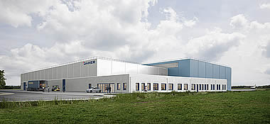Architectural impression of the new Daher Aircraft support and logistics facility at Jonzac-Neulles Airport, France. Architectural impression of the new Daher Aircraft support and logistics facility at Jonzac-Neulles Airport, France.