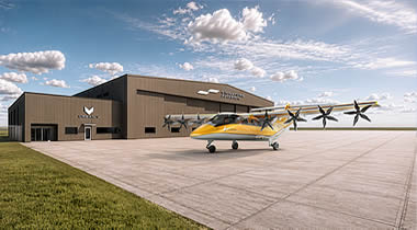 Electra, Urban V, and Signature Aviation partner to build the foundation for a new regional mobility ecosystem that connects people and communities, called Direct Aviation | Photo: Electra. Electra, Urban V, and Signature Aviation partner to build the foundation for a new regional mobility ecosystem that connects people and communities, called Direct Aviation | Photo: Electra.