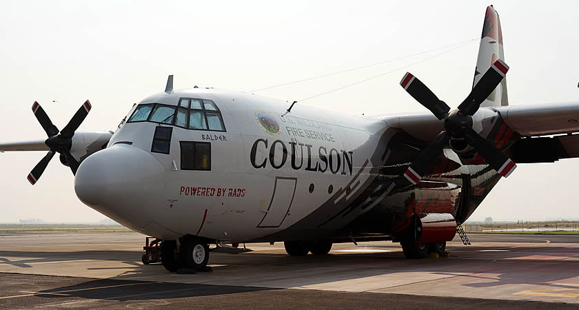 Coulson C-130H becomes first large airtanker contracted by US Wildland Fire Service Coulson C-130H becomes first large airtanker contracted by US Wildland Fire Service