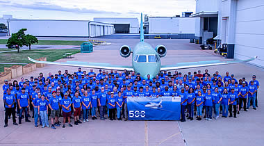 Textron rolls out 500th Cessna Citation Latitude Textron rolls out 500th Cessna Citation Latitude
