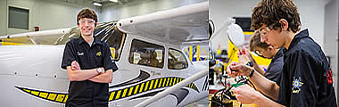Textron builds future workforce with Kansas’ first aviation youth apprenticeship program Textron builds future workforce with Kansas’ first aviation youth apprenticeship program