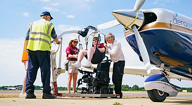 The Adventure of Flight: Three intrepid aviators come together in support of Aerobility The Adventure of Flight: Three intrepid aviators come together in support of Aerobility