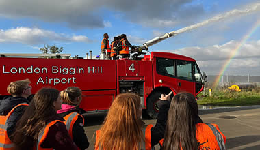 London Biggin Hill Airport welcomes students to its 10th Futures Week London Biggin Hill Airport welcomes students to its 10th Futures Week