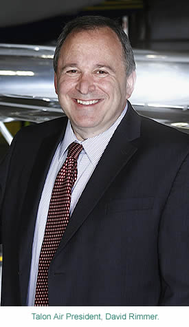 Talon Air President, David Rimmer.