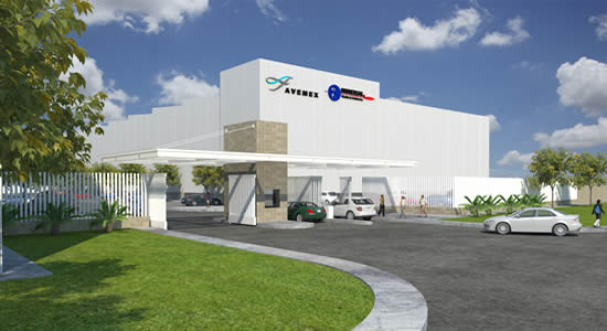 Universal Aviation's new Mexicon hangar.