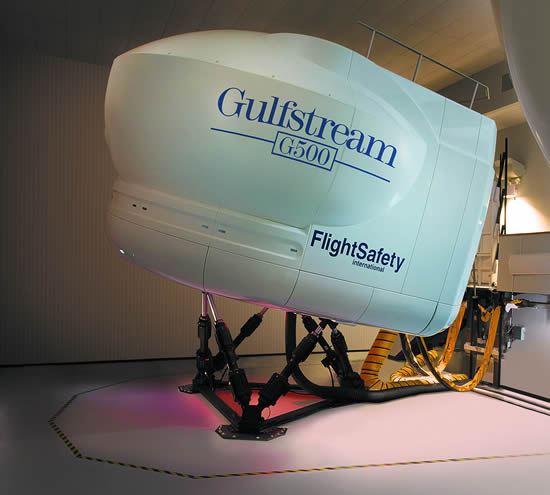 FlightSafety's first G500 full flight sim receives FAA qualification