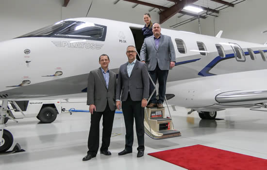 Pilatus delivers PC-24 to Western Aircraft