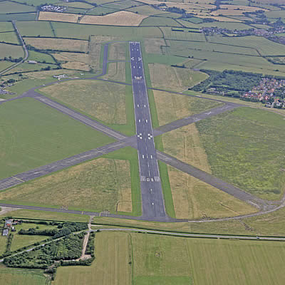 Cranfield Airport runway