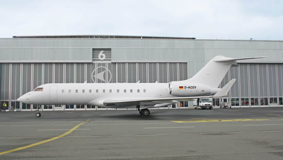 Fifth Global Express for FAI