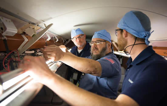 Gulfstream deepens technical expertise with enhanced employee training lab
