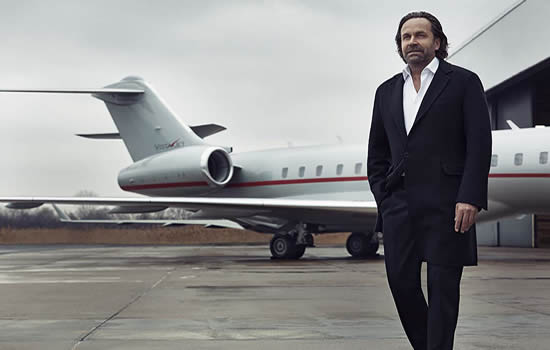 VistaJet founder and chairman, Thomas Flohr.